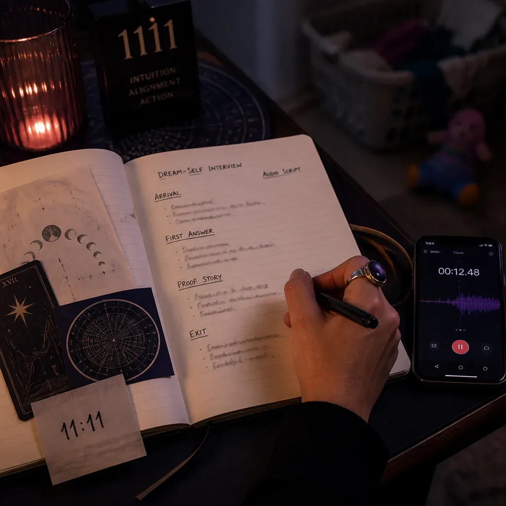 Notebook script for a Dream-Self interview audio