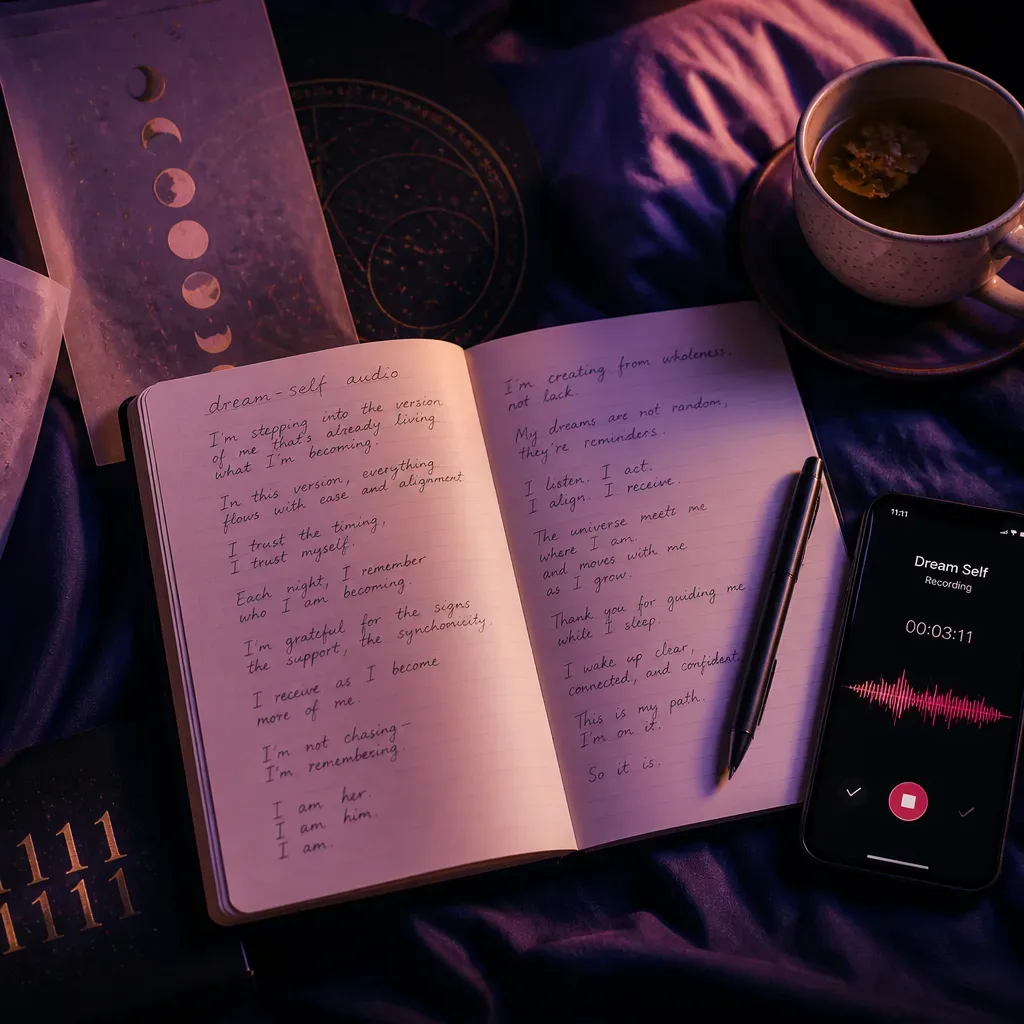 Notebook script for dream-self sleep audio