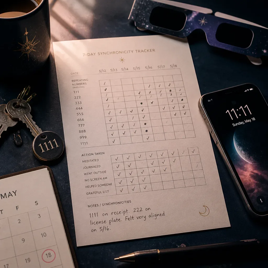 Seven day eclipse audio tracking grid